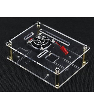 Caurspīdīgs akrila korpuss ar dzesēšanas ventilatoru Raspberry Pi 3/2/B/B+

 IDEH06K.jpg