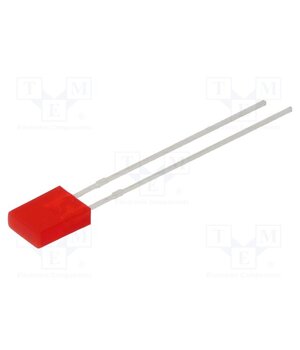 L-113SURDTK LED; red; rectangular; 5x2mm; 80÷150mcd; 140°; Front: flat; 20mA bayrYZ89b7CkuviI_XEddAOMZQBYNXcyacxT8lSO608
