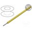 1855 YL001 Wire; HookUp Wire; stranded; Cu; 22AWG; PVC; yellow; 600V; 305m sdbwuXqG9AYtmtGVrQOrDwYDhkcv7rD3HdApAG1NLxo