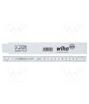 27057 Folding ruler; L: 2m; Width: 15mm; white 34pY22kKbChFxEi-I3tKKsDYhi_PF7XVxAERYQtrnTM