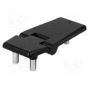 3.ZN1 RAL-9005 Hinge; L: 70mm; zinc and aluminium alloy; black; H: 33mm h6UUqGnnz74-XdH16jhH8xgy8oMLBJATiqN_KHQkCxo