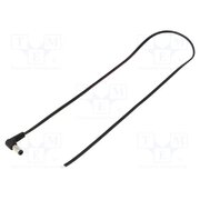 A21-TT-T035-050BK Cable; 2x0.35mm2; wires,DC 5,5/2,1 plug; angled; black; 0.5m H3OaefBopJhaFjfRCdir1BWpfBWgpsb8YSk_NYquWYY
