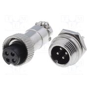 DS1110-01-4B6 Connector: microphone MINI; socket,plug; male,female; PIN: 4; MINI ddLEHgCqoSb_EgOPzwXhcjIFET-5NYNPSHhubb9KT24