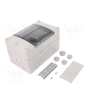 73550501 Enclosure: for modular components; IP55; grey; No.of mod: 5; AKe onQ2rxfGeCtcdFyj0PUovrqhFBsm6ES-hAzSvIY82Gk