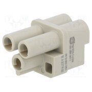 09120023151 Connector: HDC; contact insert; female; 40A; 400V; Han Q; PIN: 3 VuP3Wru-ivnNiHgELC2KpXzNKuHwTyRh4ecX9kM9S-Y