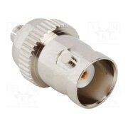 242204 Adapter; BNC female,MCX male; Insulation: PTFE; 50Ω; brass; 4GHz lqo08ESfzJpfrosd7JT2YKa4JTE9sg_7KSkee4lHI6U