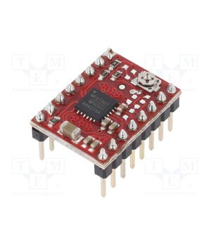 MP6500 STEPPER MOTOR DRIVER CARRIER Stepper motor controller; MP6500; 1.5A; Uin mot: 4.5÷35V; red YAlREBJmKkcajQRoozTyCVgAdySlIXuFZrP2J8Rb6yM
