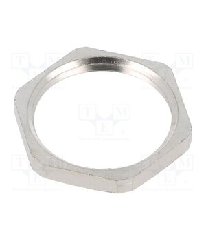 166-50112 Nut; PG13,5; brass; Thread: PG; Plating: nickel; -100÷300°C CMC3BZpRiQUu8nZOgfEnit0nD5Pl8FOV_CioUDT1vI0
