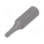 861PE/2.5 Screwdriver bit; hex key; HEX 2.5mm; 1/4"; Overall len: 25mm osWDNcKT-7H9voxf69gokeC-qibKShXIPnmuhsLxFho