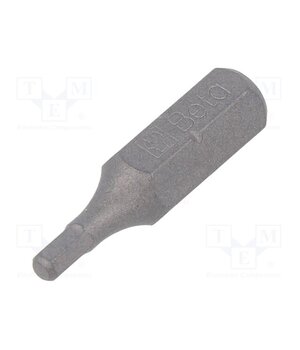 861PE/2.5 Screwdriver bit; hex key; HEX 2.5mm; 1/4"; Overall len: 25mm osWDNcKT-7H9voxf69gokeC-qibKShXIPnmuhsLxFho