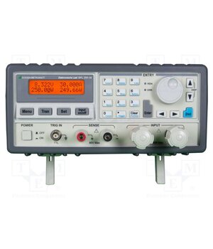 SPL 250-30 Electronic load; 0÷80V; 0÷30A; 250W; 226x110x414mm; Display: LCD rSkdc8btXzoe4jNPDFzBrbvrCX2bP27xnuMQcVJqIrI