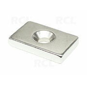 MAGNET Neodīma NdFeB, 30x20x5mm, ar 5mm caurumu

 CPM30205M.jpg