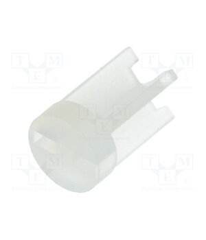 8GE04V80281 Spacer sleeve; LED; Øout: 6mm; ØLED: 5mm; L: 9.5mm; natural; UL94V-2 7NGOrUzG3udOfhGbJWCqjs9mFdKV4VjWtc9-tINL4uQ