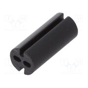 8GE04V80582 Spacer sleeve; LED; Øout: 4mm; ØLED: 3mm; L: 9.5mm; black; UL94V-0 b8RGOPDEbtanvuYk7Jb20ku1f4kJnHwEkgIE-Ys9cgE