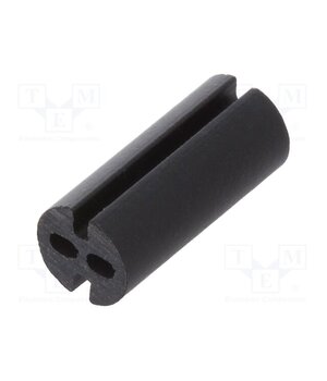 8GE04V80582 Spacer sleeve; LED; Øout: 4mm; ØLED: 3mm; L: 9.5mm; black; UL94V-0 b8RGOPDEbtanvuYk7Jb20ku1f4kJnHwEkgIE-Ys9cgE