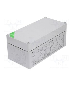 74140101 Enclosure: junction box; X: 150mm; Y: 300mm; Z: 132mm; polycarbonate YyOJt7KTLRzhT3BkmliORlZs2WSdLFD0nWZLyzhqRUk