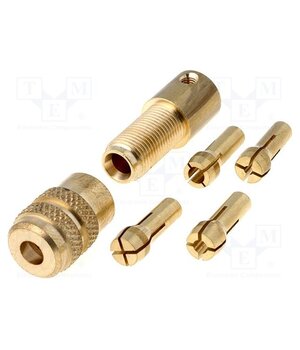 1504 Drill holder; 0.3÷3.2mm; for Donau drills; brass 7JYS4-4G7kJfMqoPvWr4s42yvPePGRwRCjDdFtep398
