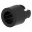 FIX-LED5-14 LED holder; 5mm; one-piece; black; UL94V-2; L: 10.3mm; polyamide SSiCEvoUQmt104yY4CAQjTeQhAg479bFQ1UtVfhBDgg