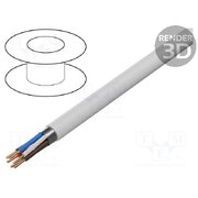 LA0151 Wire; round; BiTprotect (St); 4x0.5mm; wire; Cu; PVC; white DLXhl27YHEsse8odIkMYlftqf2Rxfca7-S_Ltd0H4m4