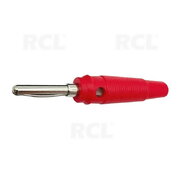 PLUG ø4mm 'banan' tipa ar skrūvi, 20A, sarkans

 CKI085RQ1.jpg