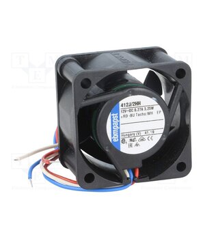 412J/2HH Fan: DC; axial; 12VDC; 40x40x25mm; 24m3/h; 46dBA; ball; 13000rpm XBJfpOapVg4YcVAOOQv3qn1VMYpceVUjMCIVtd4H0js