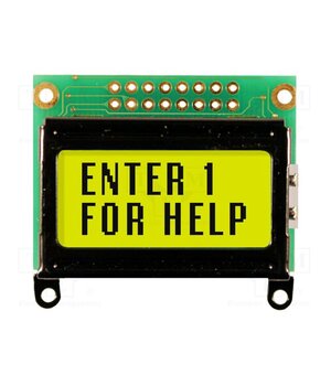 NHD-0208AZ-FL-GBW Display: LCD; alphanumeric; STN Positive; 8x2; grey; LED; PIN: 16 gWQ-9s_2Ri8_S7nZox8T3eUKHGDCbiIDJUTlN45Ha7c