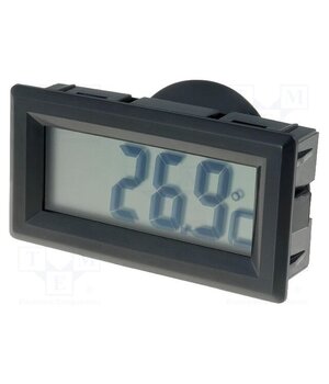 MOD-TEMP102A Meter: temperature; digital,mounting; on panel; LCD; Accur: ±1°C 4tdwGMHBRERQPiRiIwNdgCGB8CHfIUWFVCKRNydLTYw