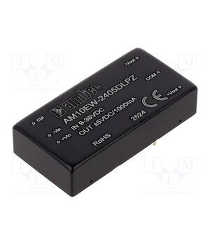 AM10EW-2405DLPZ Converter: DC/DC; 10W; Uin: 9÷36VDC; Uout: 5VDC; Uout2: -5VDC; DIP6 4WAezrk3O-z3FdRxfvPAK6xH_eGJHCTKrxM3Api5L9I