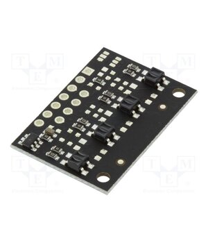 QTR-MD-04A REFLECTANCE SENSOR ARRAY Sensor: distance; reflective; 2.9÷5.5VDC; analog; Ch: 4; 29x20mm; MD q4zREXJdCzVyg35JBn64a3Mdzf6QB5Ri2TCOjXlUDR8