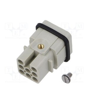 1650590000 Connector: rectangular; plug; male; PIN: 8; size 1; w/o contacts GD7ByQoNzk1x81LHBLac1GwOdCqJGb2fSqJWVmGy7kE