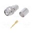 J01010A0049 Connector: TNC; plug; male; straight; 50Ω; crimped; for cable; PTFE 4NOjW57_Q07gvrYVTGKMucmVFNuBCeH73m41XCGHpjU