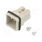 C14610A0078012 Connector: HDC; contact insert; male; PIN: 7; size A3; w/o contacts kGOxLej6iqAE3rGnD9GCDqHbW0RBD4iCmQVZS6u6YAc