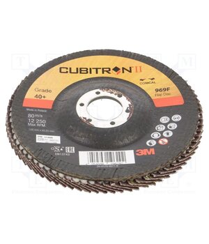 969F 125MM P 40  54168 Flap grinding wheels; Ø: 125mm; Granularity: 40; 22.23mm NphoBjNjnKpIUXcbo26O7IjfsHXc5EdTmoTnJmDEFw4