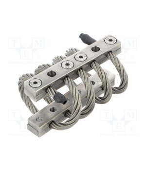 AVC-4-6-61 Wire rope vibration damper; stainless steel; 51mm; four loops OEGzfsjLfXiTYEbmkZGQiNWnjpGieuFWGCn_enu41Hc