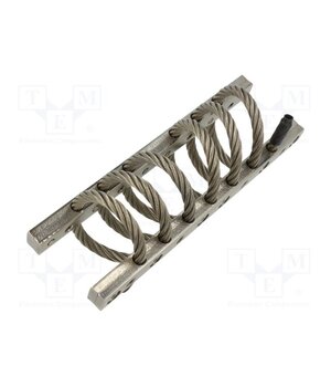AVC-6-7-82 Wire rope vibration damper; stainless steel; 60mm; six loops D1wA1QhPMxOEsjL4iSASx9BXzHv_T7pqdrwS-O_95-8