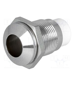 SMQ1 129 LED holder; 8mm; chromium; metal; convex; with plastic plug aBkmQAtgbewDST3bmGuGHell8aB22D0oO-34QQEJ1Ug