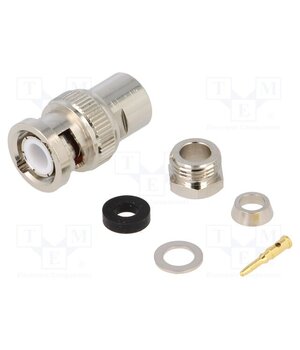 BNC-107 Connector: BNC; plug; male; straight; 50Ω; 5mm; soldering,clamp 84rZ35WEUALsA1LcZtc7K8_mfyKVgAb675tghS833vk
