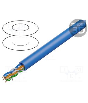 7965ENH.00A305 Wire; U/UTP; 4x2x23AWG; 6; wire; Cu; Insulation: LSZH; blue; 305m TtTqmtF4JHeM9hxiP7-0oFQtXJJfP4L-8B5yAoOysg4