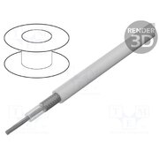 MRG5800.12100 Wire: coaxial; RG58; stranded; Cu; PVC; white; 100m; Øcable: 4.95mm k4pSlnPd6qeeUgQHQycMqrPjIdQP3kNvuv4UMDLXRao