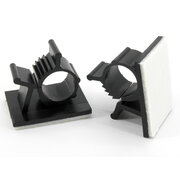 ADHESIVE CABLE CLIPS, with fixation, 9mm