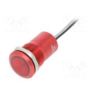 MC19LCRGR Switch: capacitive; Pos: 2; SPST-NC; 0.01A/12VDC; IP68; ON-OFF; red kIcUUEs3OWWRN_UbYjDi14QQNWKYr6w-ltQYqlMIFUI