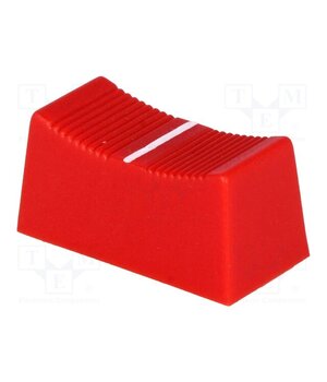 CS1 TYPE B RED Knob; slider; red; 23x11x11mm; Width shaft 3/4mm; plastic pIq9stezf5r_6K9Nm-fs_isoJKgZLDYYpxEk2qMO6ak