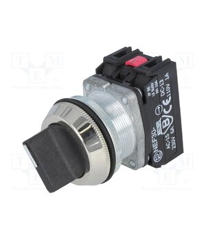 NEF30-PSXY Switch: rotary; 30mm; Stabl.pos: 2; NC + NO; black; IP56; NEF30 maJeOV08O01oRTRZXd4czDqH6QOQt72ZIbQbwtXSsck