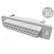 09663186502 Connector: D-Sub; PIN: 25; plug; female; for ribbon cable; straight Q2GTTjGH-IbwZl0GVIJvPVzi2QZ4e5JRvn6yOHgDuWw