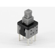 PUSH BUTTON SWITCH ON/(OFF), 0,1 A / 30 VDC, 5,8 x 5,8 mm L = 2,0 mm

 CPR094.jpg