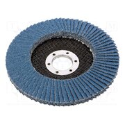 7000104457 Flap grinding wheels; Ø: 125mm; Granularity: 40; 22.23mm 4ZrbMEboQBVftynNCEccDttieYNMgHE59S2gDHufyxA