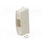 VD102NE Enclosure: for modular components; IP30; No.of mod: 2; IC2 INCehVqyUGtYQf4JREVH0w1OyErHdZ1SX5mb98uTQfA