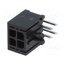 MF30-DHP1-04 Connector: wire-board; socket; male; PIN: 4; MF30; angled 90°; THT tYh_oDuQb_nutaIaiUSNpq05focrR0UGsK8PYqo1p4I