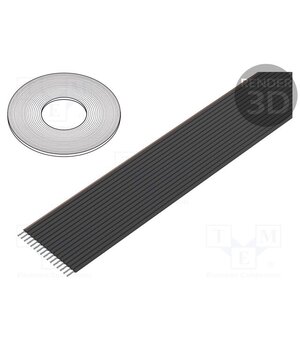 3319/16 (100FT) Wire: ribbon; 1.27mm; stranded; Cu; unshielded; PVC; black; 30.5m JBT22SEehQHc21Gv3OmfpuW2nNjkOK8G9lIUp3aURrM