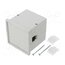 KM-63-PC/GY Enclosure: panel; X: 72mm; Y: 72mm; Z: 73mm; ABS; grey; screwed kEVVYhnVauZHx50ibYPl3nmFglall-cQJfpCtGGK_mw